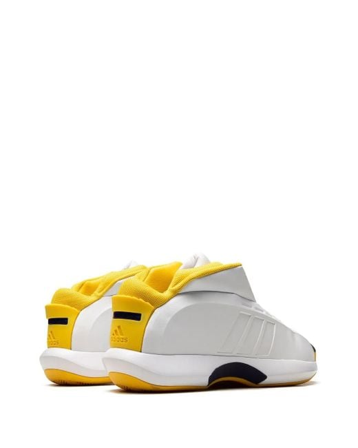 Adidas White Crazy 1 "Lakers Home" Sneakers