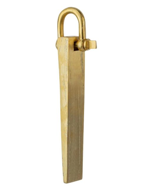 Parts Of 4 Metallic Wedge Charm