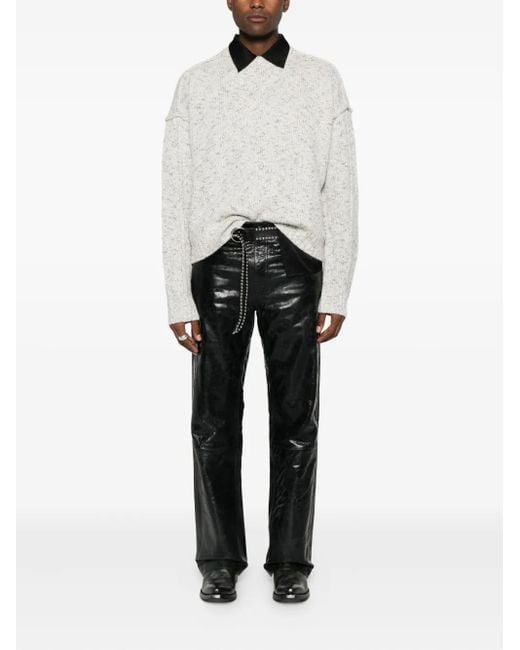 Won Hundred White Bently Jumper for men