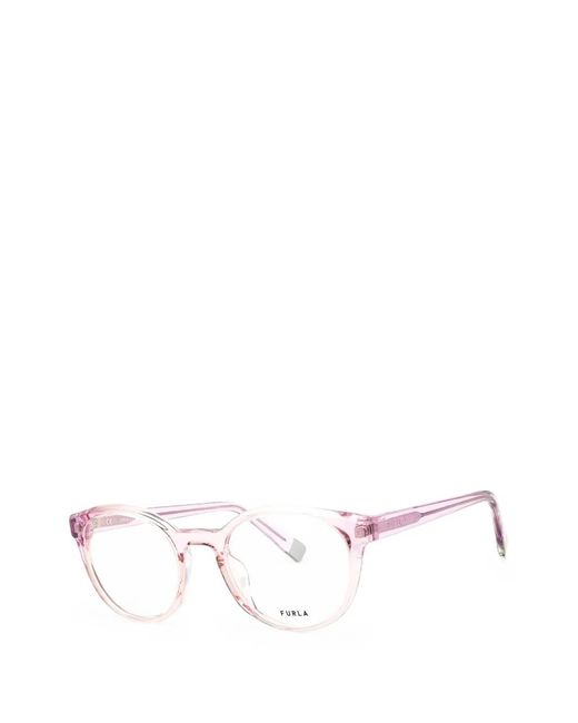 Furla Natural Round-Frame Glasses
