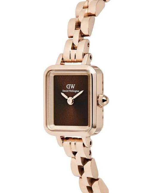 Daniel Wellington White Mini Quadro 15Mm