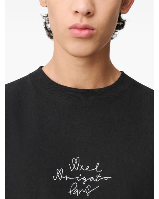Axel Arigato Black "Paris City" T-Shirt for men