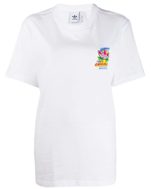 adidas Originals Juicy Mix Ice Cream T-Shirt in Weiß | Lyst DE
