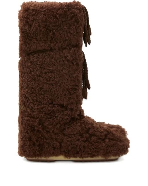Moon Boot Brown Icon Snow Boots