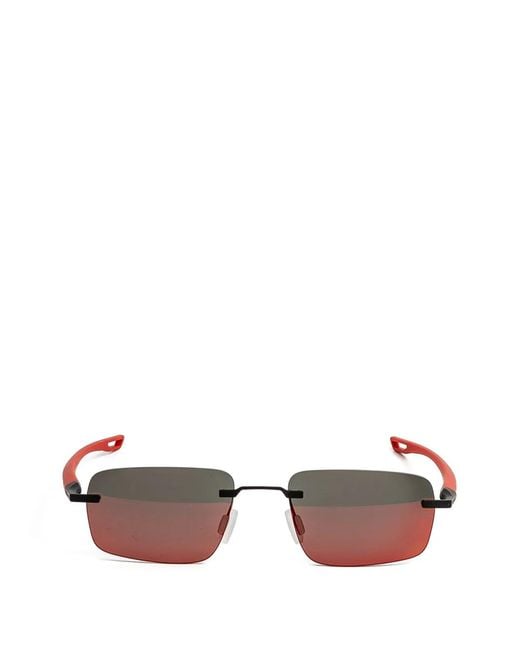Tag Heuer Pink Rectangle Rimless Sunglasses for men