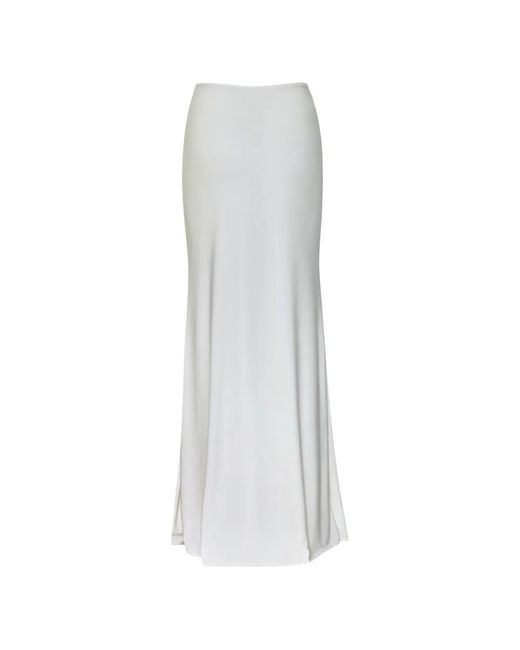 Baobab White Uli Stone-Embellished Maxi Skirt
