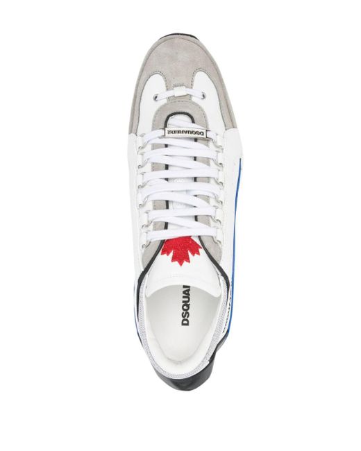 DSquared² Blue Legendary Leather Sneakers for men
