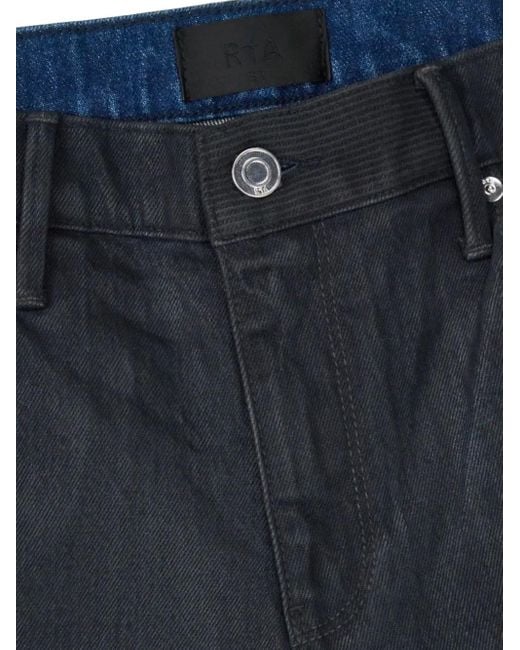 RTA Waxed-Coated Jeans in Blue for Men | Lyst