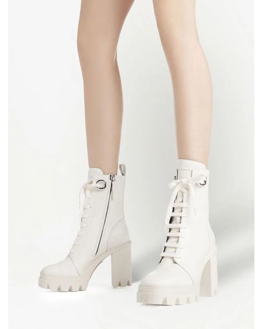 Giuseppe Zanotti Cubalibre 110mm ブーツ White
