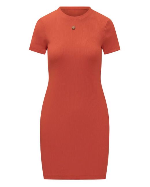 Givenchy Red 4G Midikleid