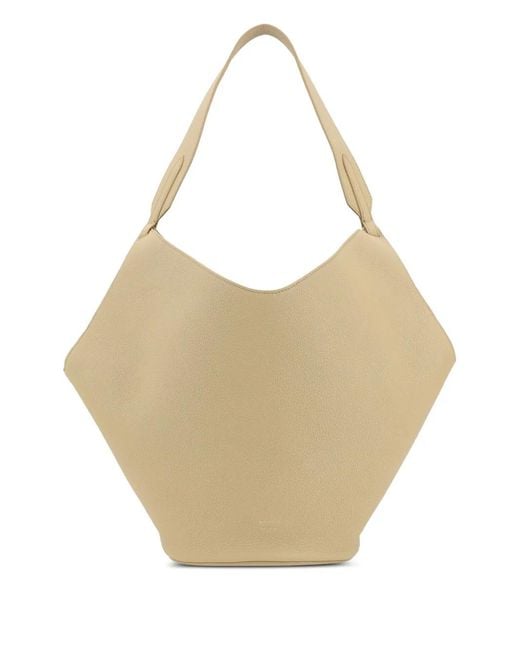 Khaite Natural Small Lotus Tote Bag