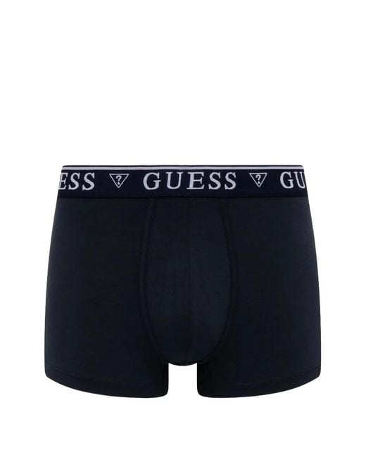 Guess Blue Logo-Waistband Boxers (Set Of Five) for men