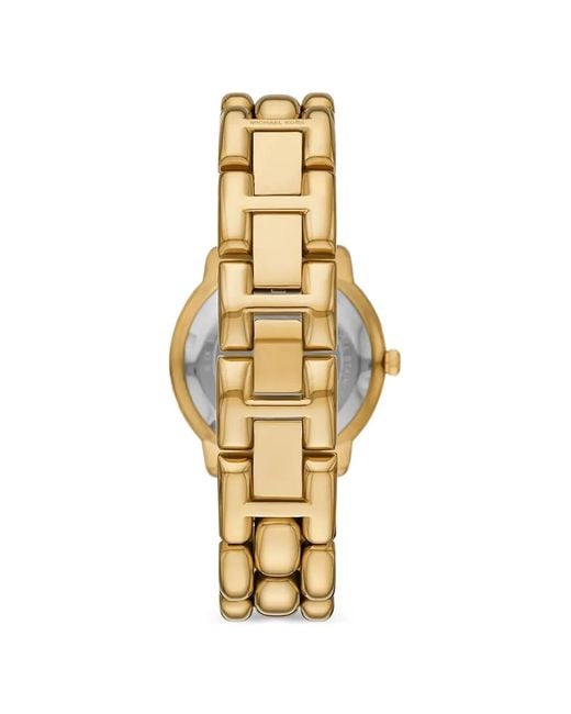 Michael Kors Metallic Phoebe Logo 21Mm Watch