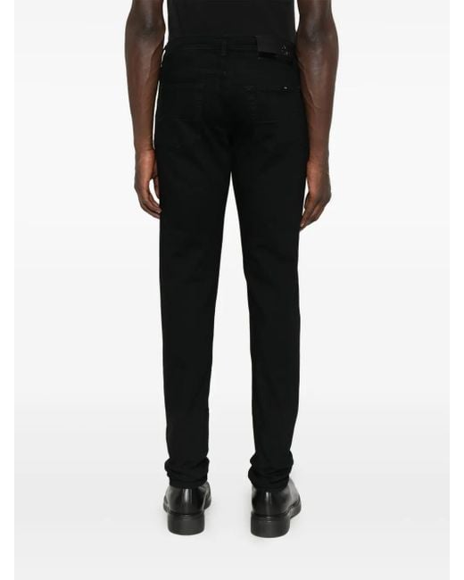 Jean À Coupe Slim Jacob Cohen pour homme en coloris Black