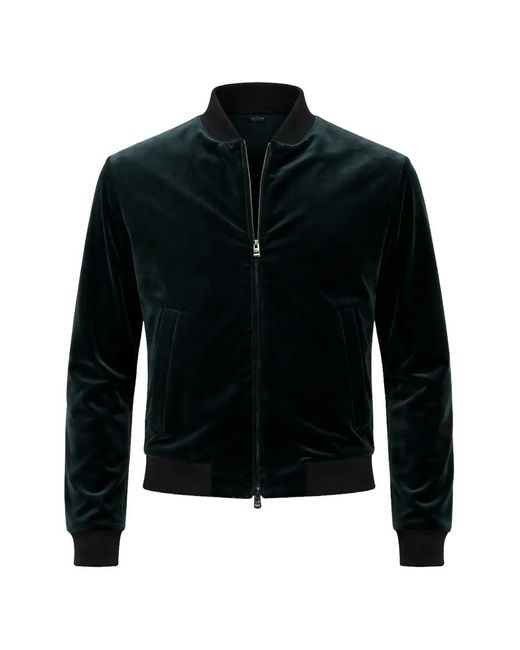 Chaqueta con cremallera Boss de hombre de color Black