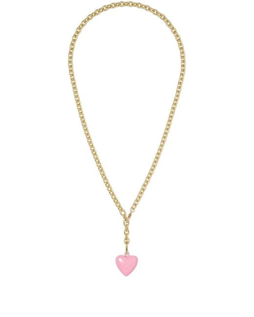 Roxanne Assoulin Metallic The Mini Puffy Heart Necklace