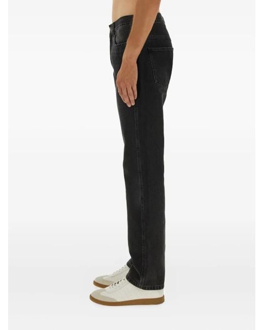 Isabel Marant Black Five-Pockets Jeans for men