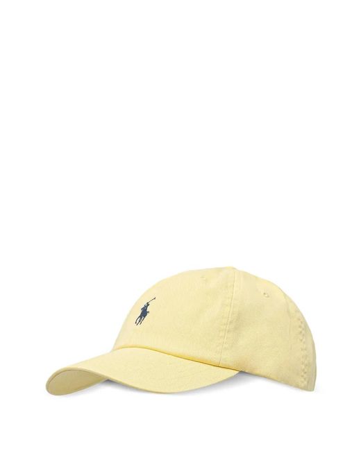 Polo Ralph Lauren Yellow Polo Pony Baseball Cap