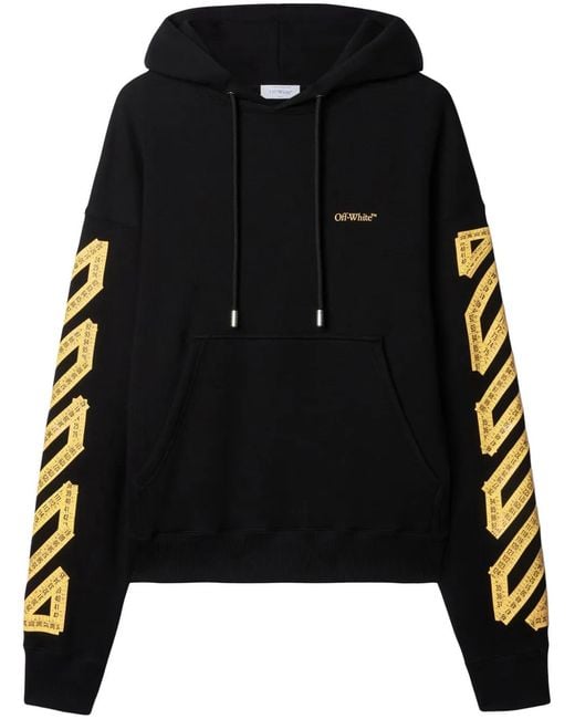 Off-White c/o Virgil Abloh Black Tape Arrow Skate Hoodie for men