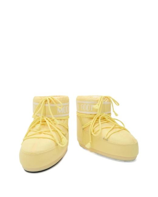 Moon Boot Natural Icon Low Lace-Up Boots