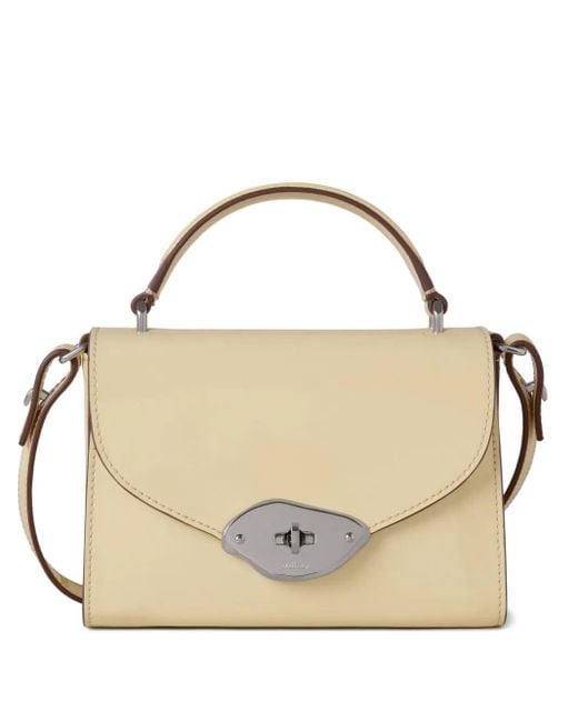 Borsa Tote Lana Piccola di Mulberry in Metallic
