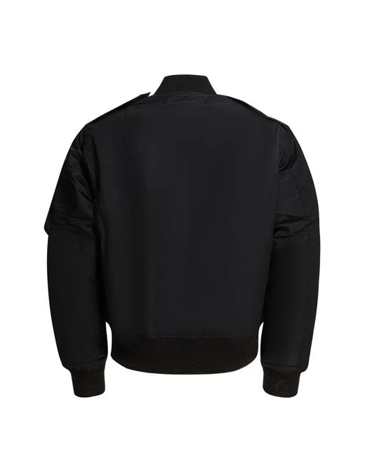 Buzz Rickson's Black Zip Bomber Coat for men