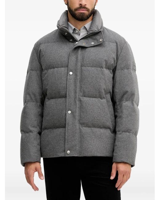 Boss Gray Drader Button Jacket for men