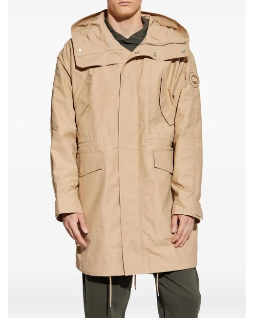 Canada Goose Natural Harrison Hooded Parka for men