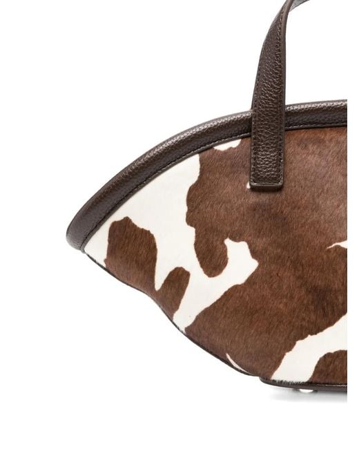 Simon Miller Brown Mini Mercado Tote Bag