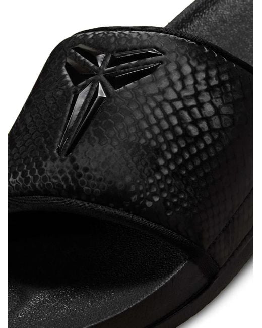Nike Black Kobe Offcourt Slides for men