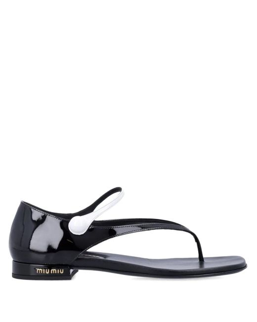 Miu Miu Black Mary Janes