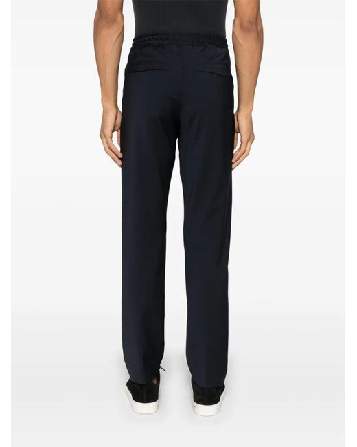 PT Torino Blue Tapered Trousers for men