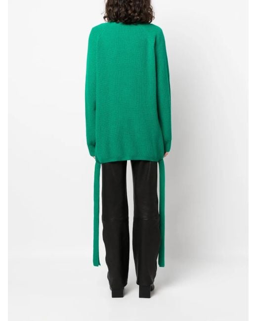 Cárdigan De Canalé MSGM de color Green