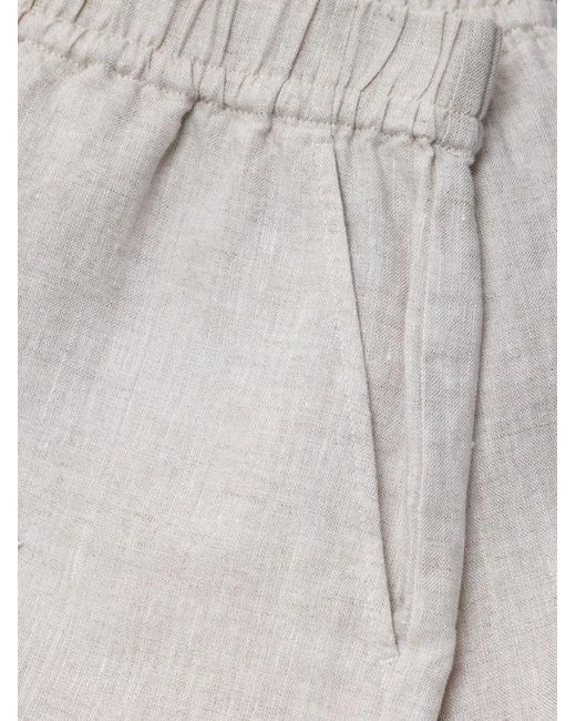 Closed White Elasticated-Waistband Shorts