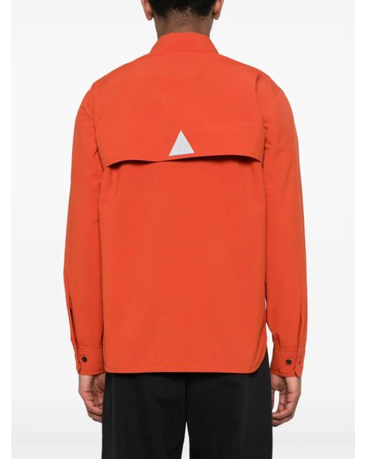 Moncler Orange Surchemise Nax for men