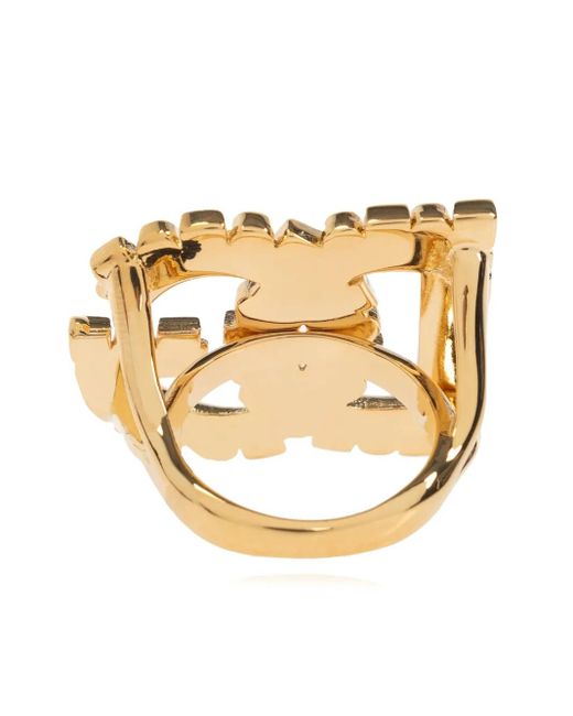 Dolce & Gabbana Metallic Dg Ring