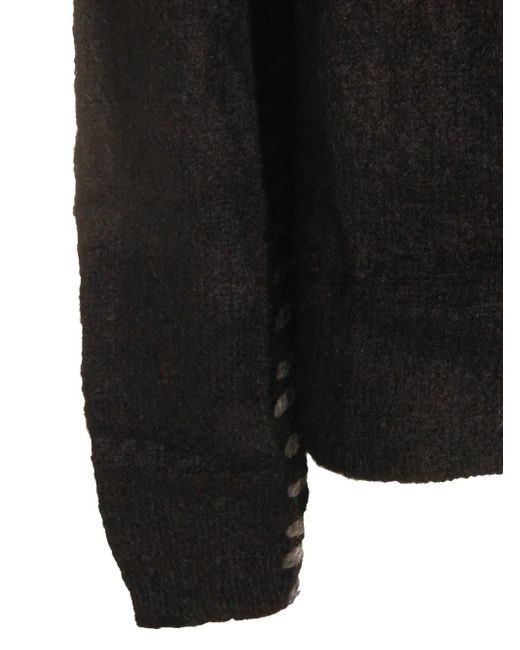 Thom Krom ハイネック プルオーバー Black