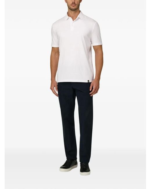 Boggi White Polo for men