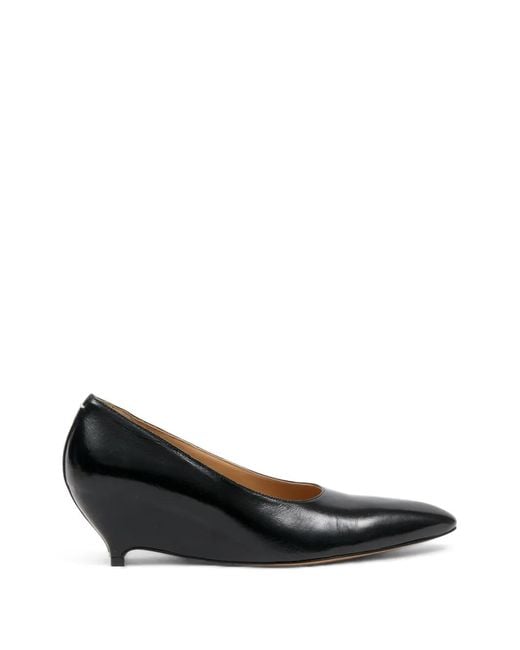 Maison Margiela Black Point-Toe Pumps