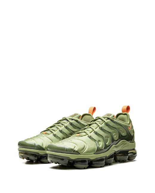 Nike Green Air Vapormax Plus "Alligator/ Trance" Sneakers