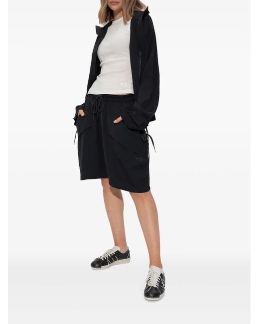 Y-3 Blue Hooded Jacket