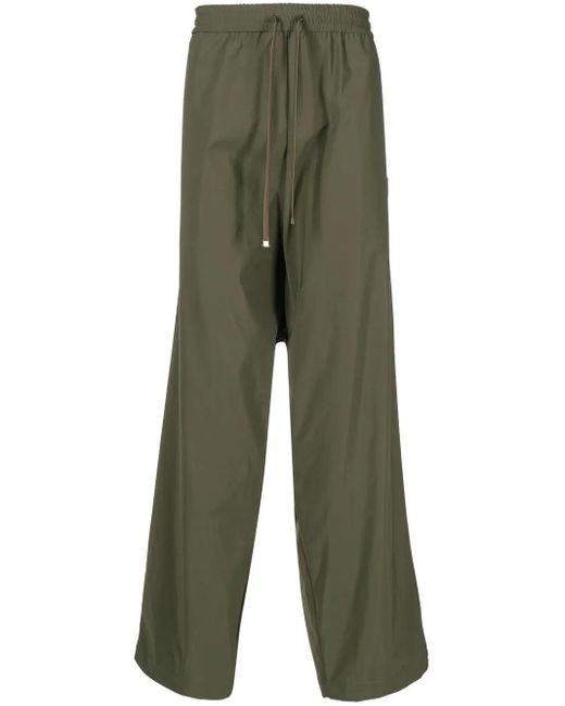 Pantalones anchos con cordones Maison Mihara Yasuhiro de hombre de color Green