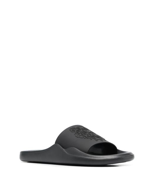 KENZO Black Tiger Pool Slides
