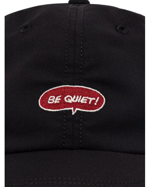 Undercover Black Embroidered-Patch Baseball Cap for men