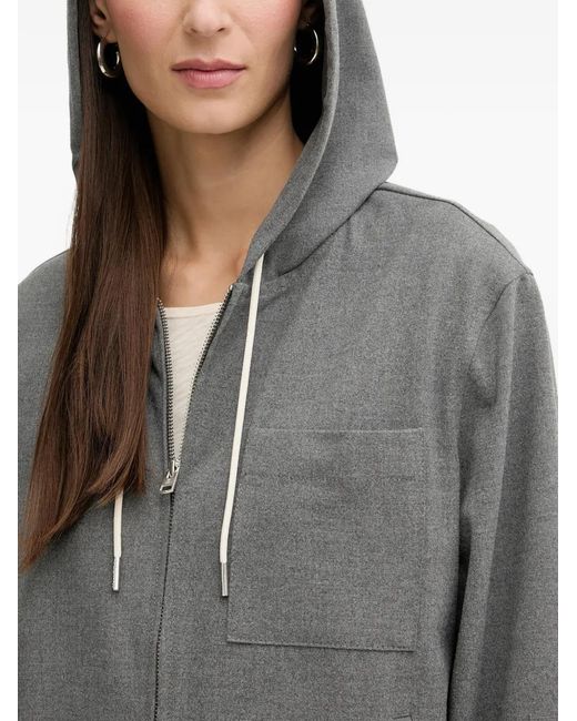 Chaqueta Con Cremallera Y Capucha Marc O' Polo de color Gray