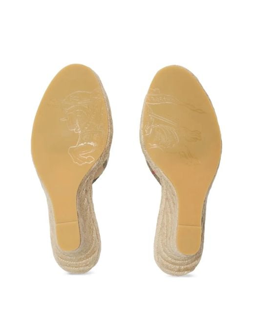 Burberry Mews エスパドリーユ Natural