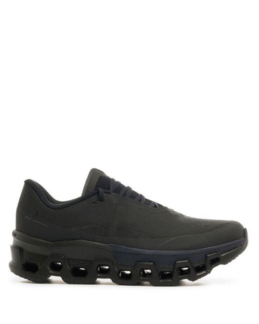 On Shoes Black X Paf Cloudmonster 2 Low-Top Sneakers