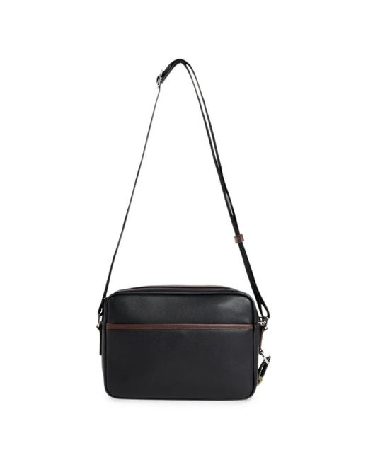DSquared² Black D2 Upside Down Cross Body Bag for men