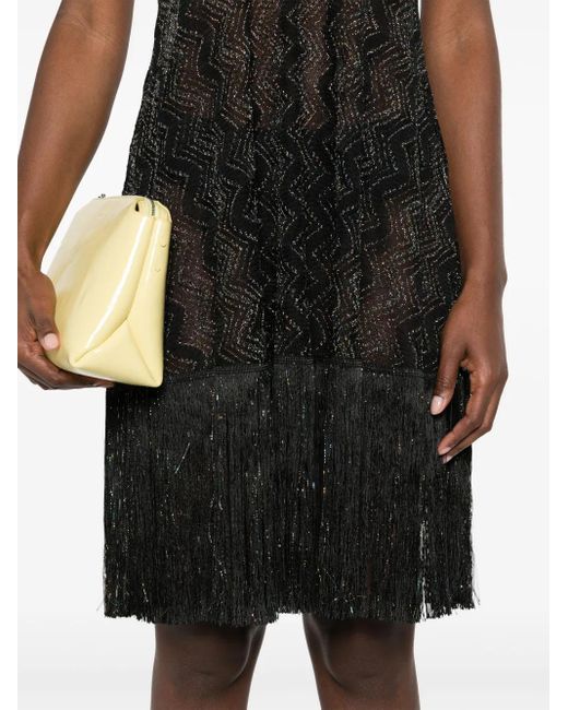 Missoni ジグザグ ビーチカバーアップ Black