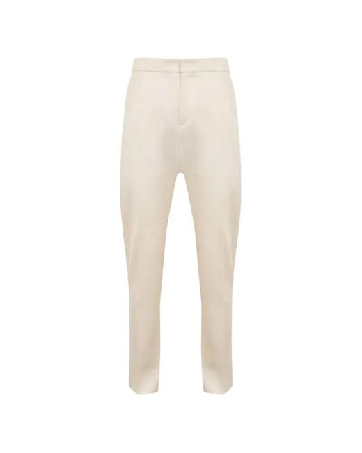 Zegna Natural Oasi Lino Pants for men